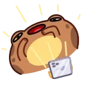 Disgruntled Toad 스티커