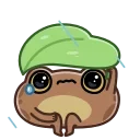 Disgruntled Toad 스티커
