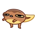 Disgruntled Toad 스티커