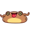 Disgruntled Toad 스티커