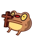 Disgruntled Toad 스티커