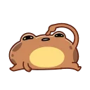 Disgruntled Toad 스티커