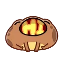 Disgruntled Toad 스티커