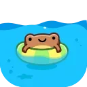 Disgruntled Toad 스티커