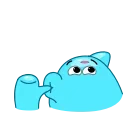 Dolphin Jumpy 스티커