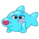 Dolphin Jumpy 스티커