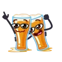 Cheers and Beers 스티커