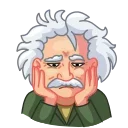 ALBERT EINSTEIN 스티커