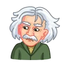 ALBERT EINSTEIN 스티커