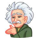 ALBERT EINSTEIN 스티커
