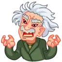 ALBERT EINSTEIN 스티커