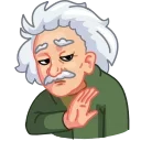 ALBERT EINSTEIN 스티커