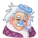 ALBERT EINSTEIN 스티커