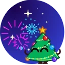Christmas Tree 스티커