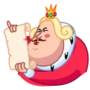 King 스티커