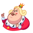 King 스티커