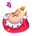 King 스티커