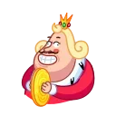 King 스티커