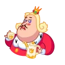 King 스티커