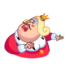 King 스티커