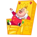 King 스티커
