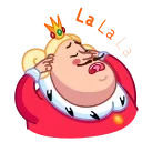 King 스티커