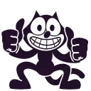 Felix the CAT 스티커