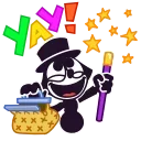 Felix the CAT 스티커