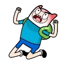 Finn 스티커