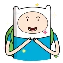 Finn 스티커