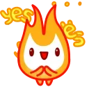 Little Flame 스티커