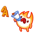 Little Flame 스티커