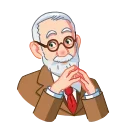 Sigmund Freud 스티커