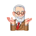 Sigmund Freud 스티커