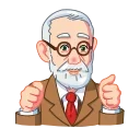Sigmund Freud 스티커