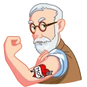 Sigmund Freud 스티커