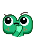 Froggo In Love 스티커
