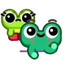 Froggo In Love 스티커