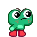 Froggo In Love 스티커