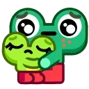 Froggo In Love 스티커