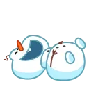 Snowman 스티커