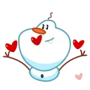 Snowman 스티커