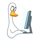 Funky Goose 스티커