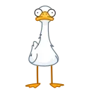 Funky Goose 스티커