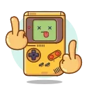 90s gadgets 스티커