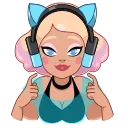 Gamer Girl 스티커