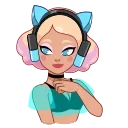 Gamer Girl 스티커