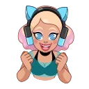 Gamer Girl 스티커