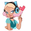 Gamer Girl 스티커