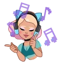 Gamer Girl 스티커